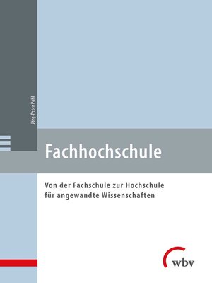 cover image of Fachhochschule